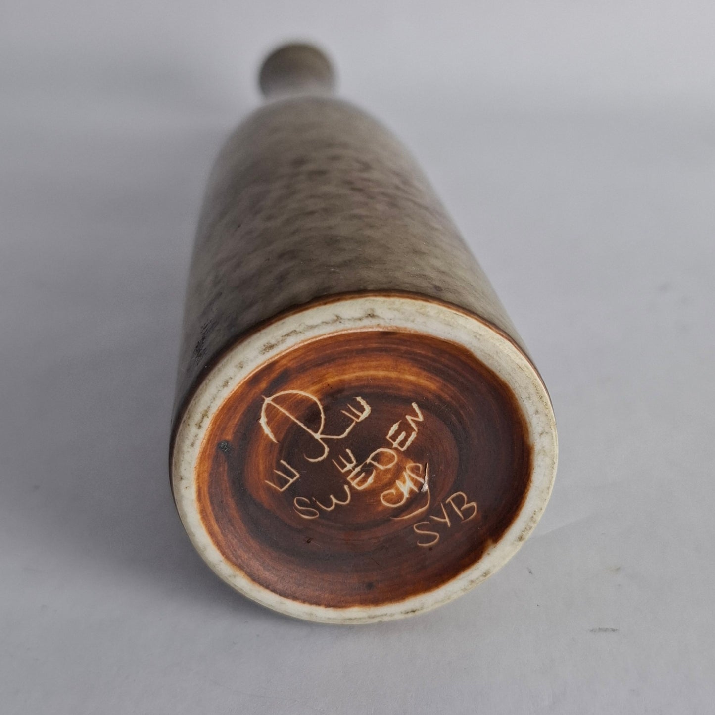 Vase by Carl-Harry Stalhane for Rorstrand, Sweden. 1950s.