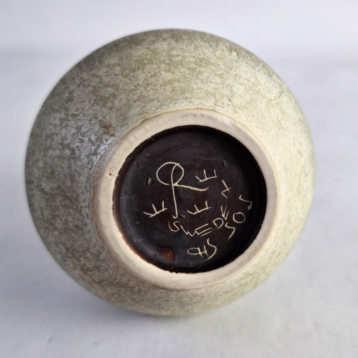 Vase by Carl-Harry Stalhane for Rorstrand, Sweden. 1950s.