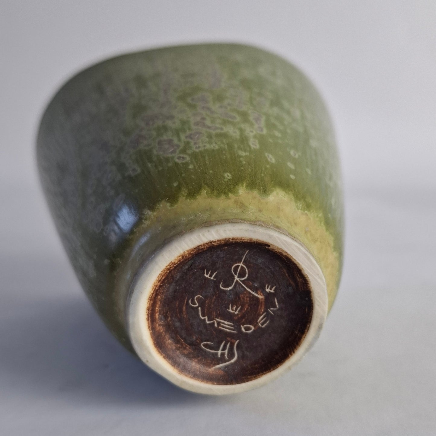 Vase by Carl-Harry Stalhane for Rorstrand, Sweden. 1950s.