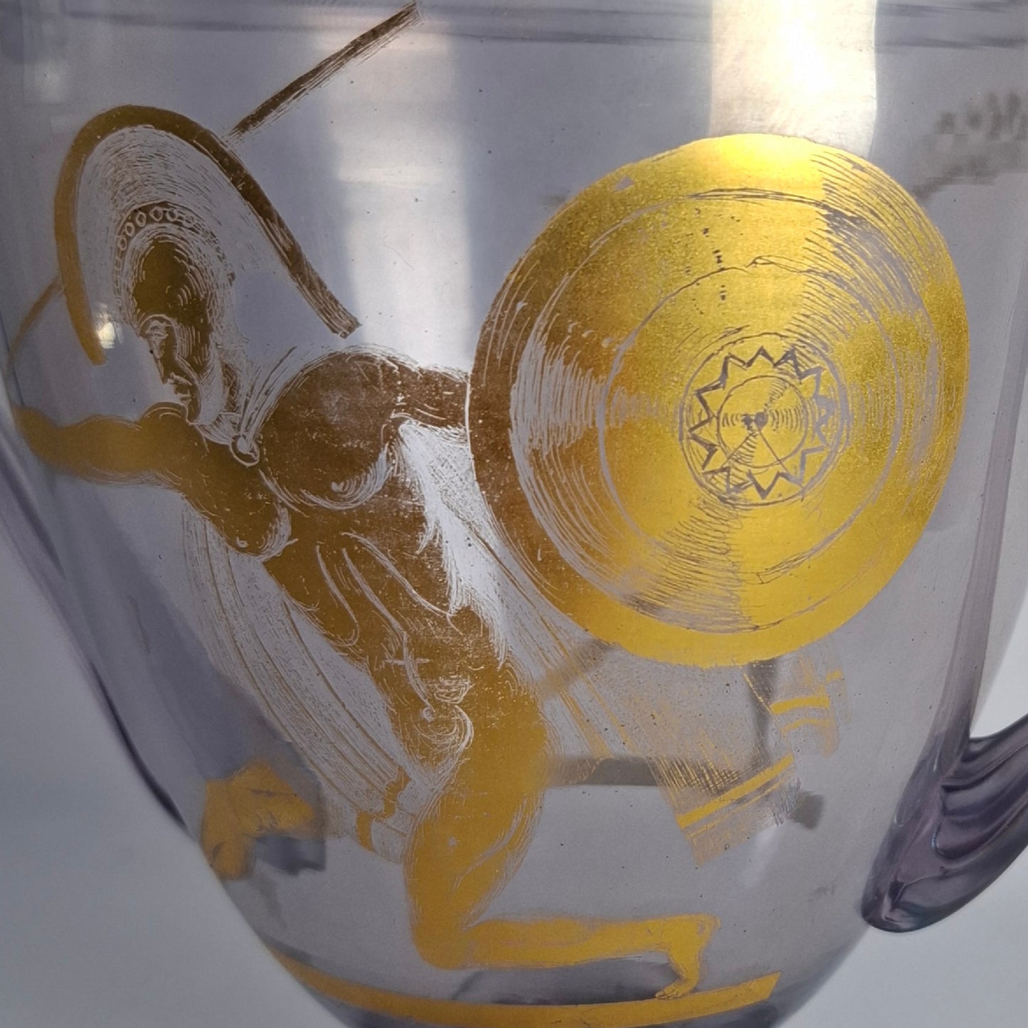 Vase with gold decoration. Murano, Italy. 1920s/30s.