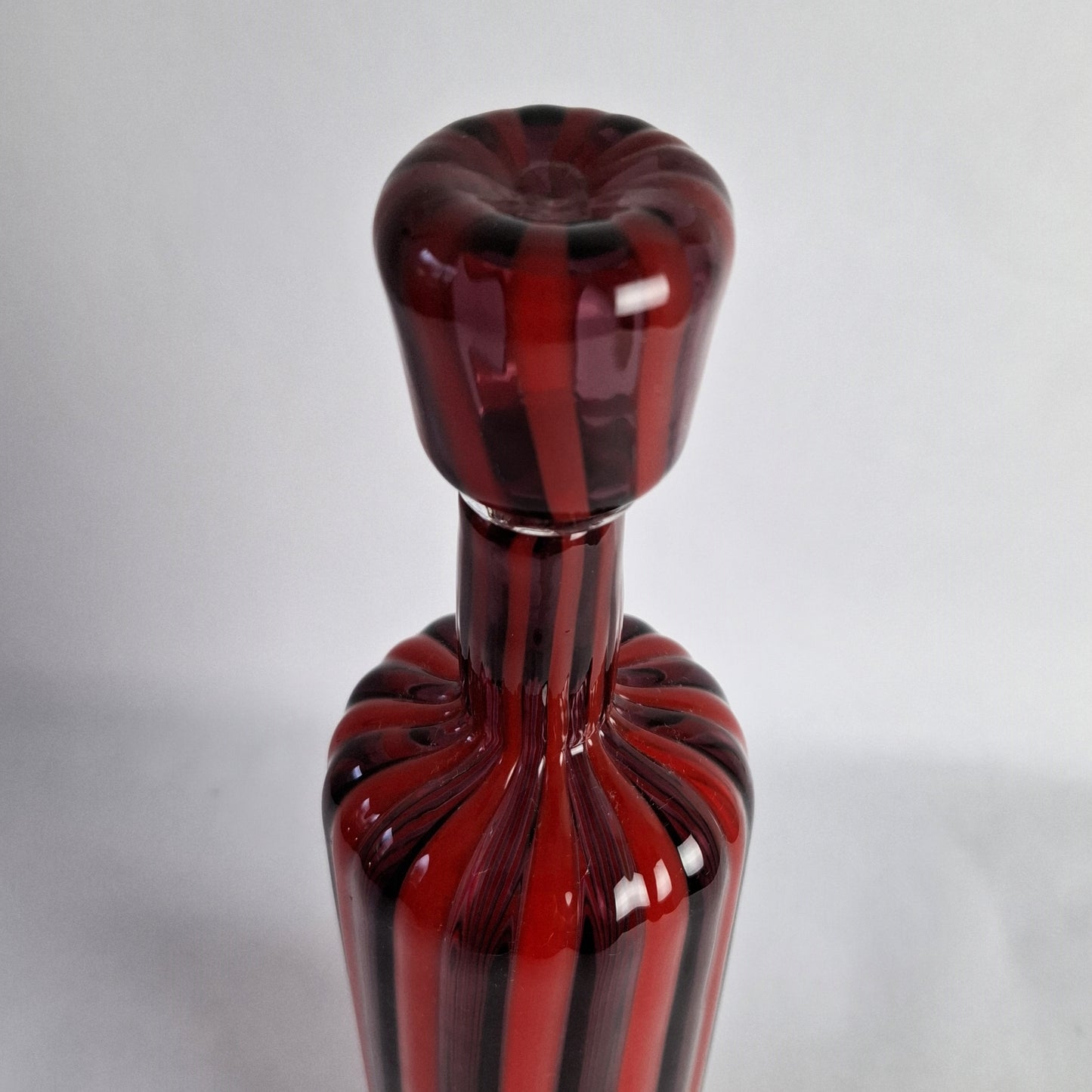 Decanter by Venini, Murano, Italy. 1950s.