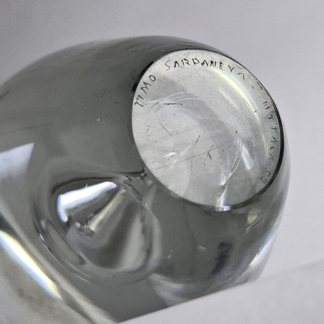 "Kyynel" or Teardrop vase by Timo Sarpaneva for Iittala, Finland. 1957.