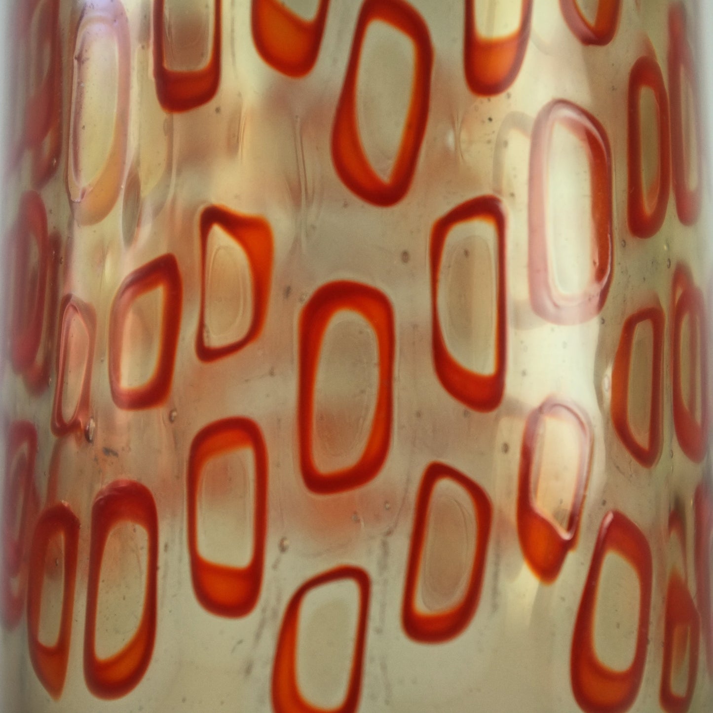 Vase with murrine decoration. Murano, Italy. 1960s