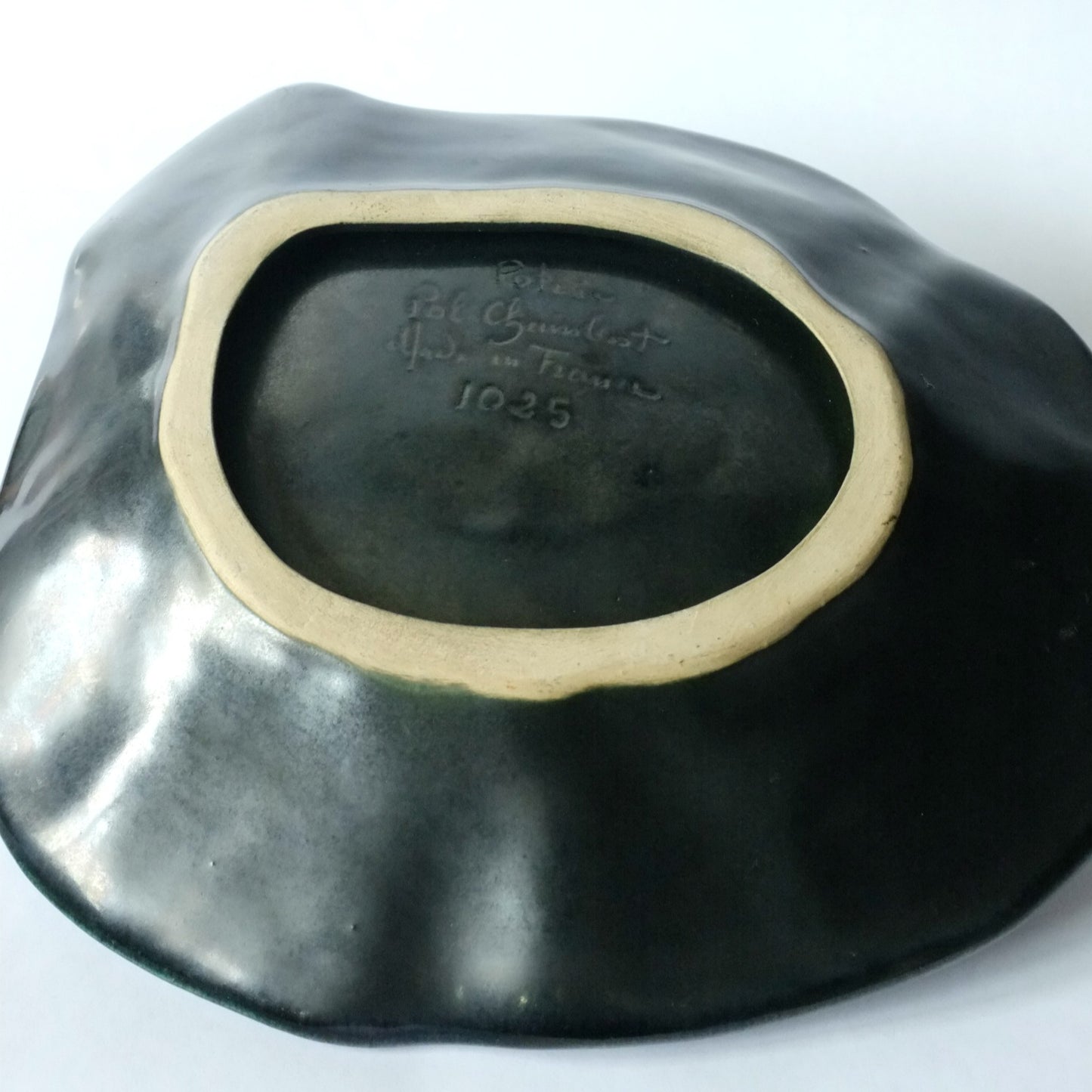 Dish by Pol Chambost, France. 1960s.