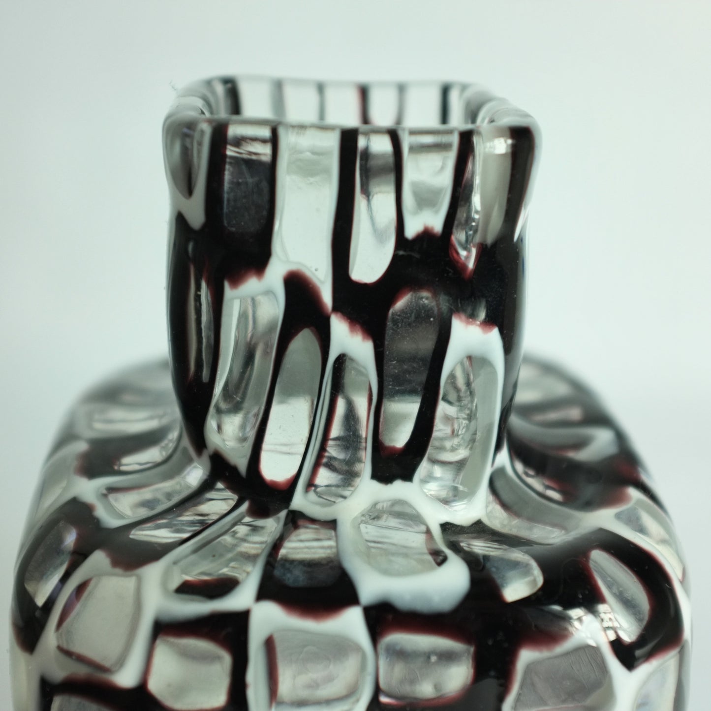 Vaso "Occhi" di Tobia Scarpa per Venini, Murano, Italia. Anni '60.