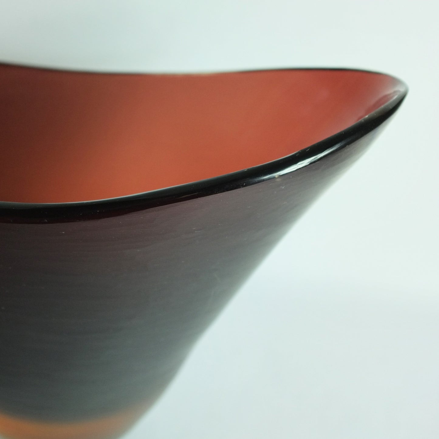 "Inciso" vase designed by Paolo Venini for Venini, Murano, Italy. 1956.