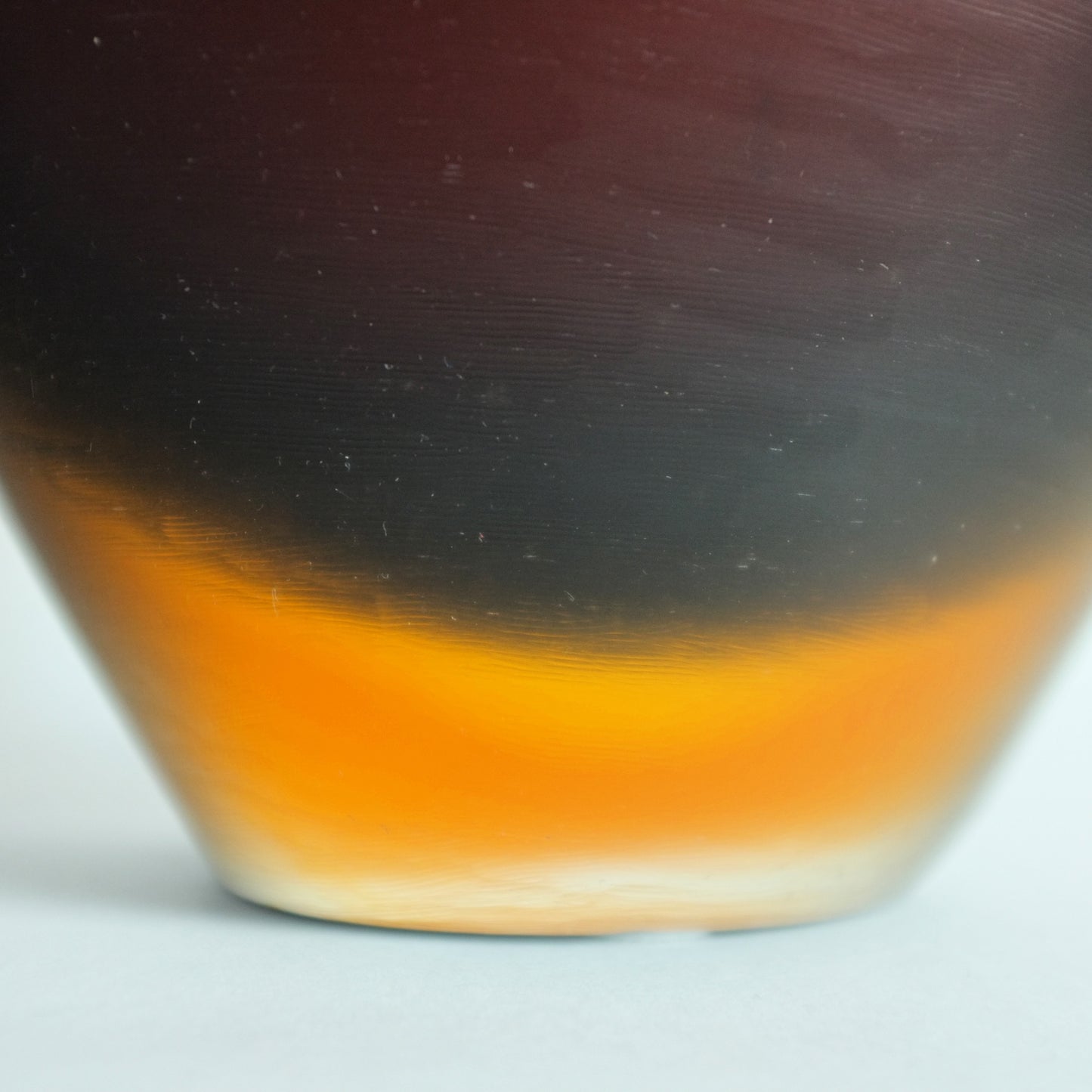 "Inciso" vase designed by Paolo Venini for Venini, Murano, Italy. 1956.