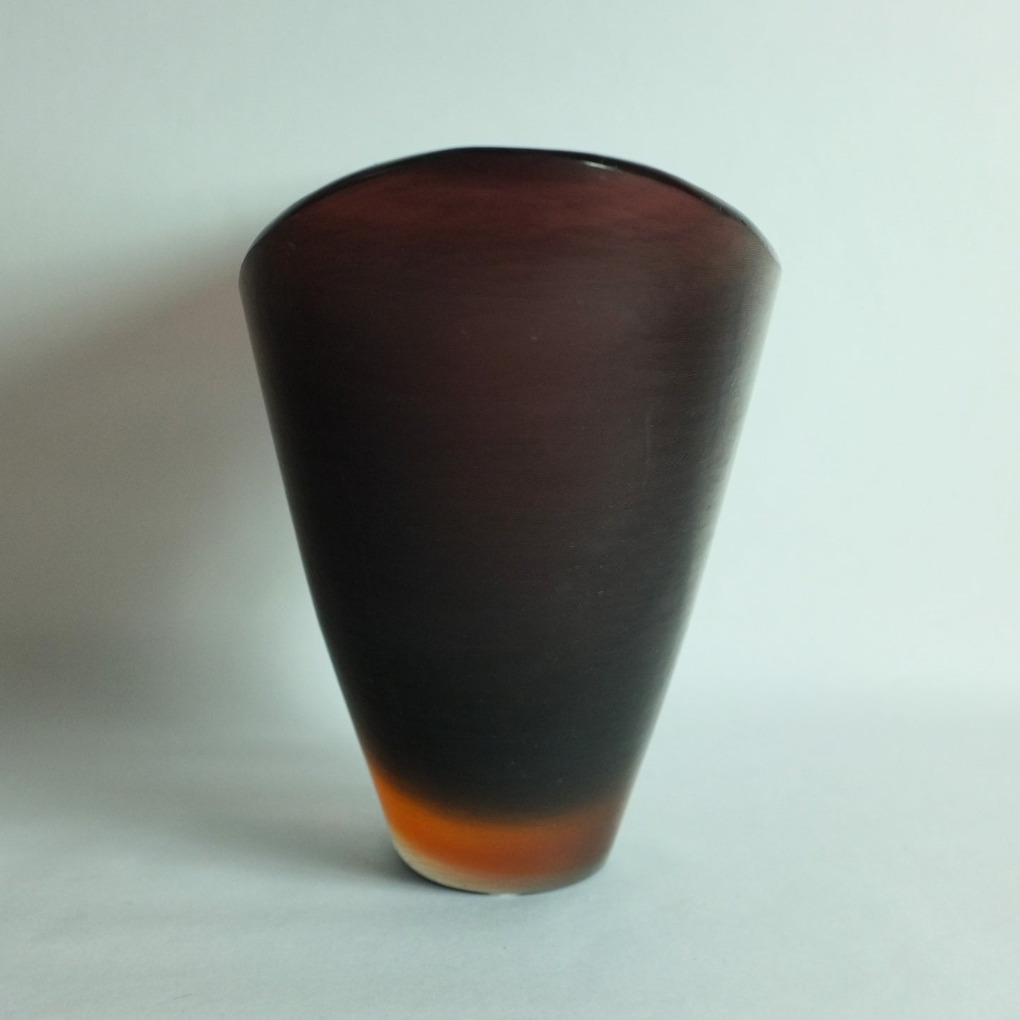 "Inciso" vase designed by Paolo Venini for Venini, Murano, Italy. 1956.