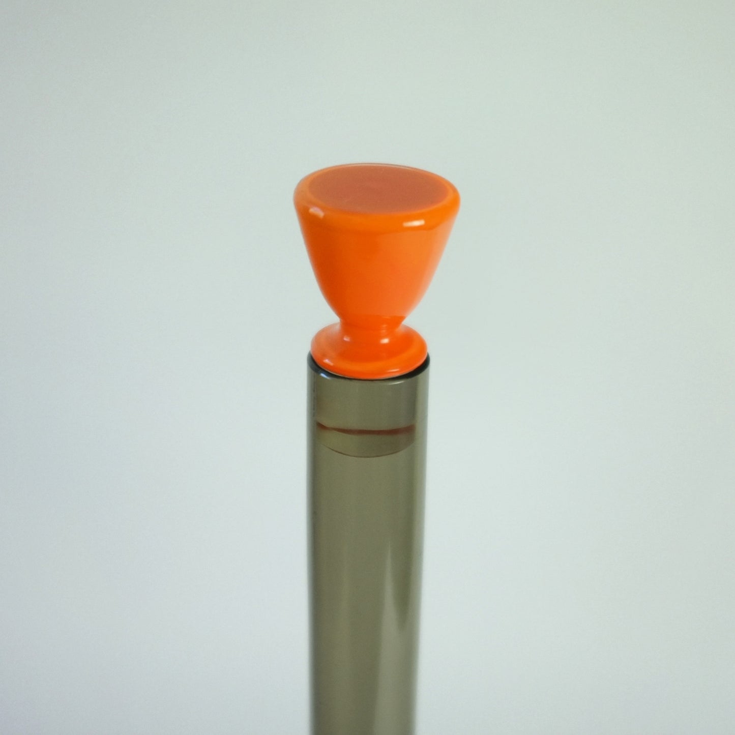 Bottle and stopper by Gio Ponti for Venini, Italy. 1956.
