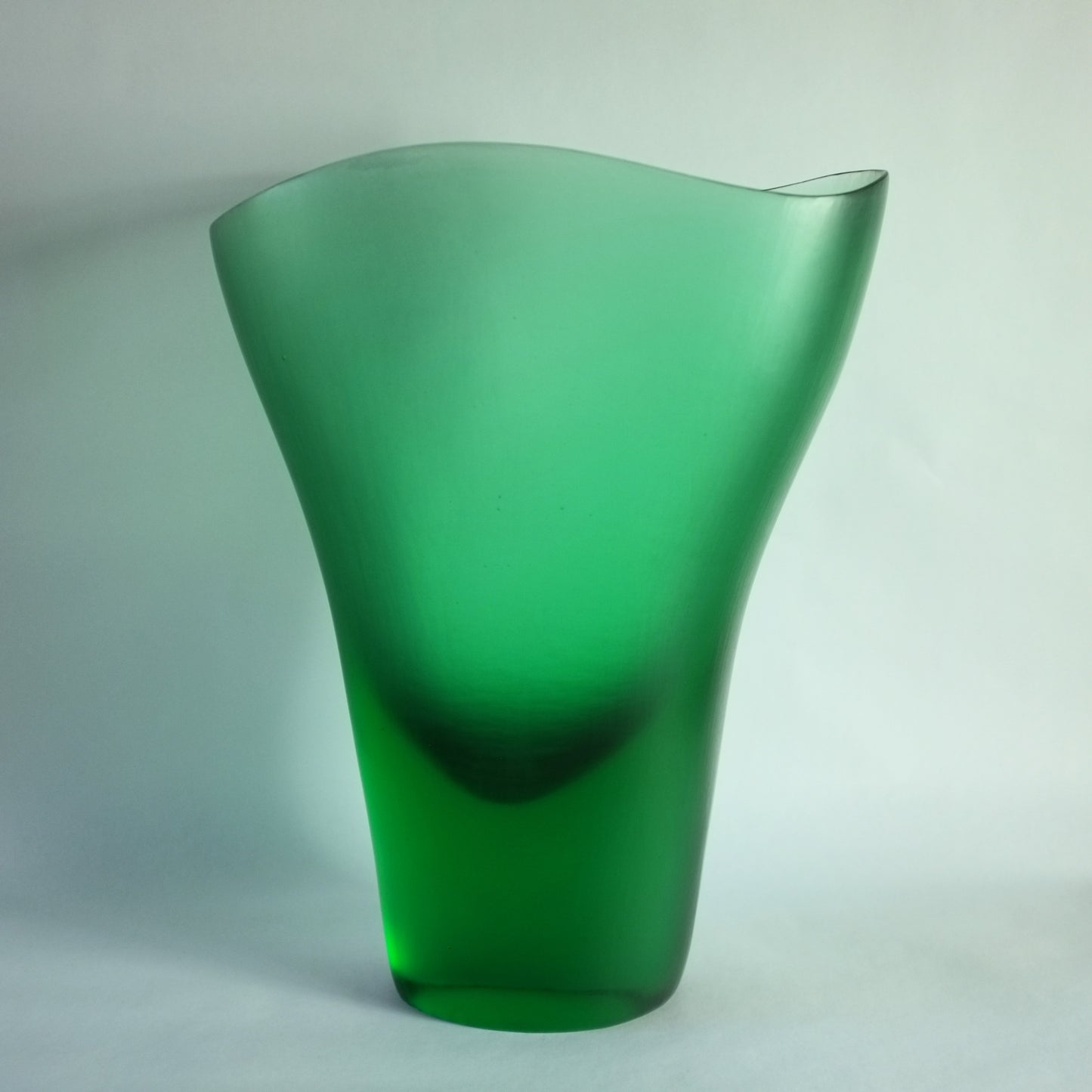 Vaso Battuto di Tobia Scarpa per Venini, Murano, Italia. Anni '60.