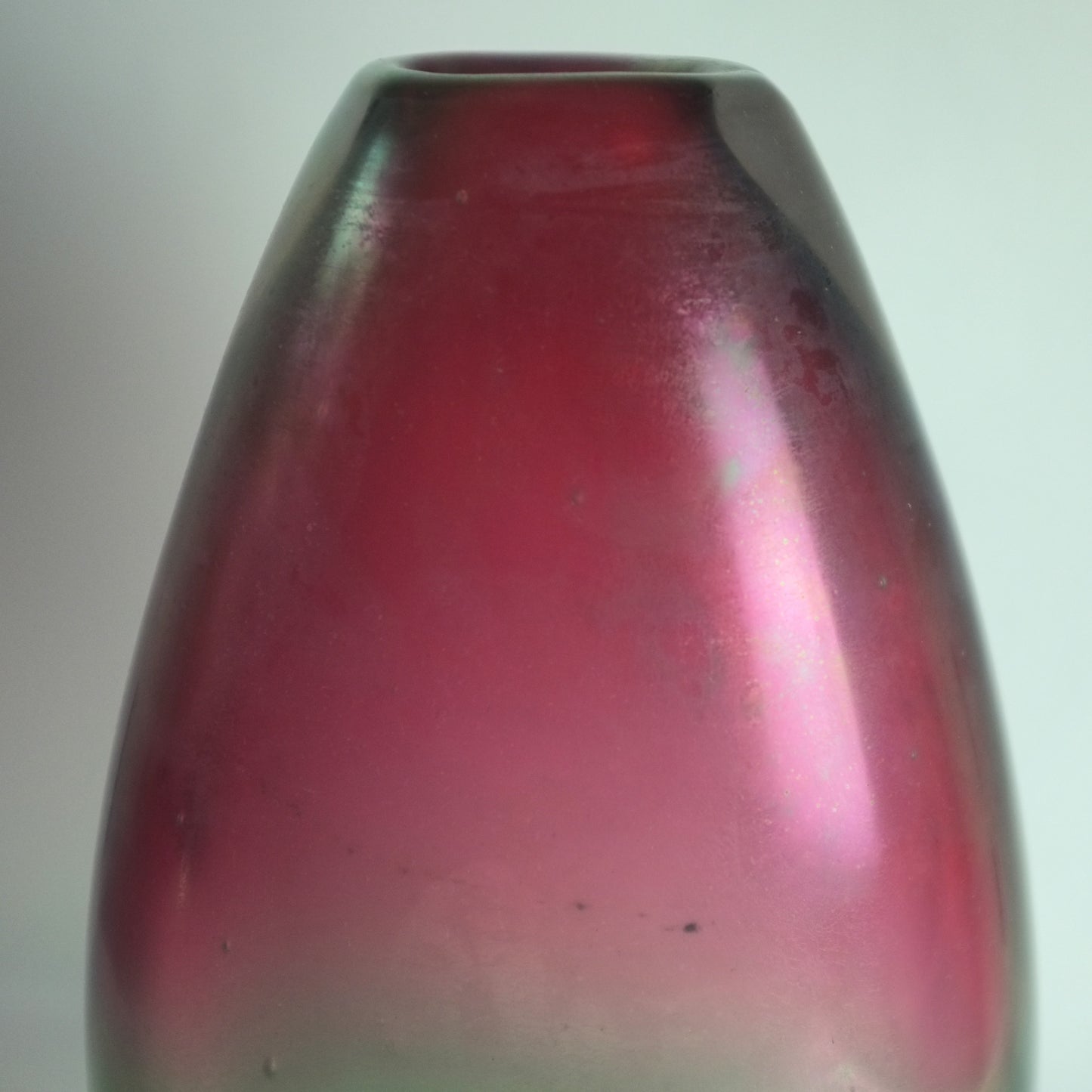 Vase attributed to Archimede Seguso, Murano, Italy. 1950s.