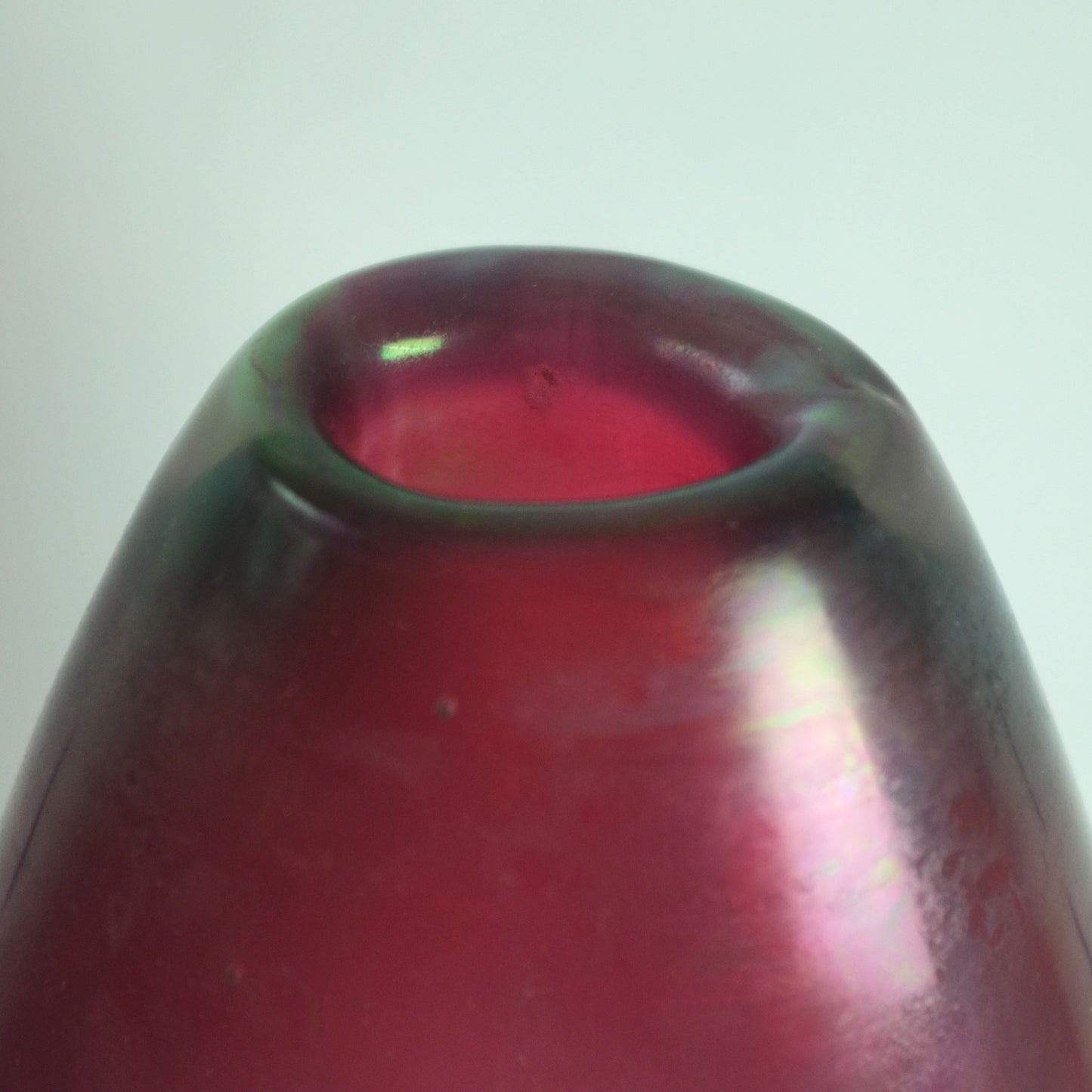 Vase attributed to Archimede Seguso, Murano, Italy. 1950s.