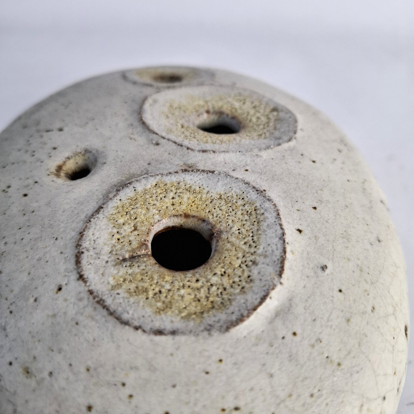 Stoneware pebble by Alan Wallwork, own studio. England. 1970s/80s.