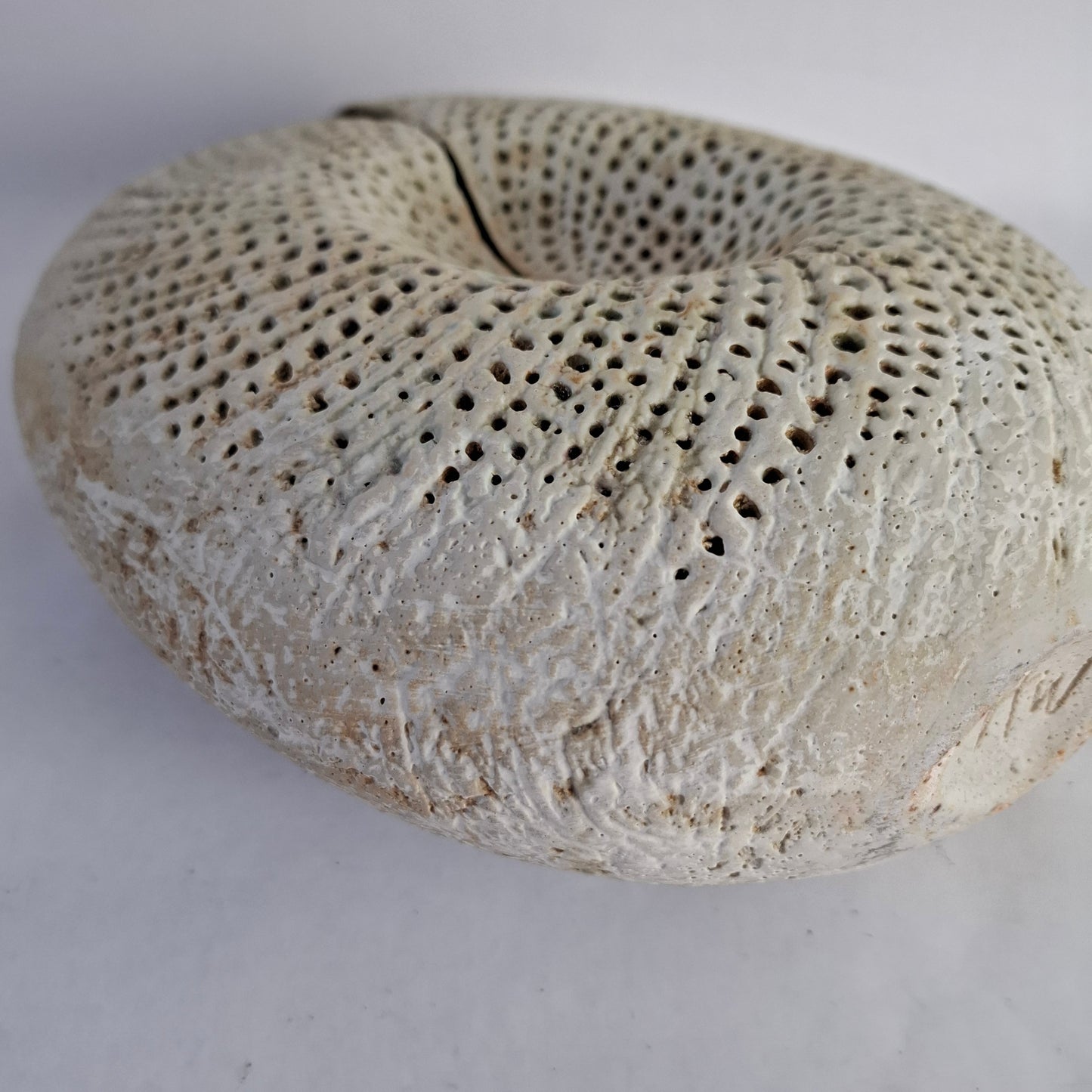 Split form vase by Alan Wallwork, own studio, England. 2000s.