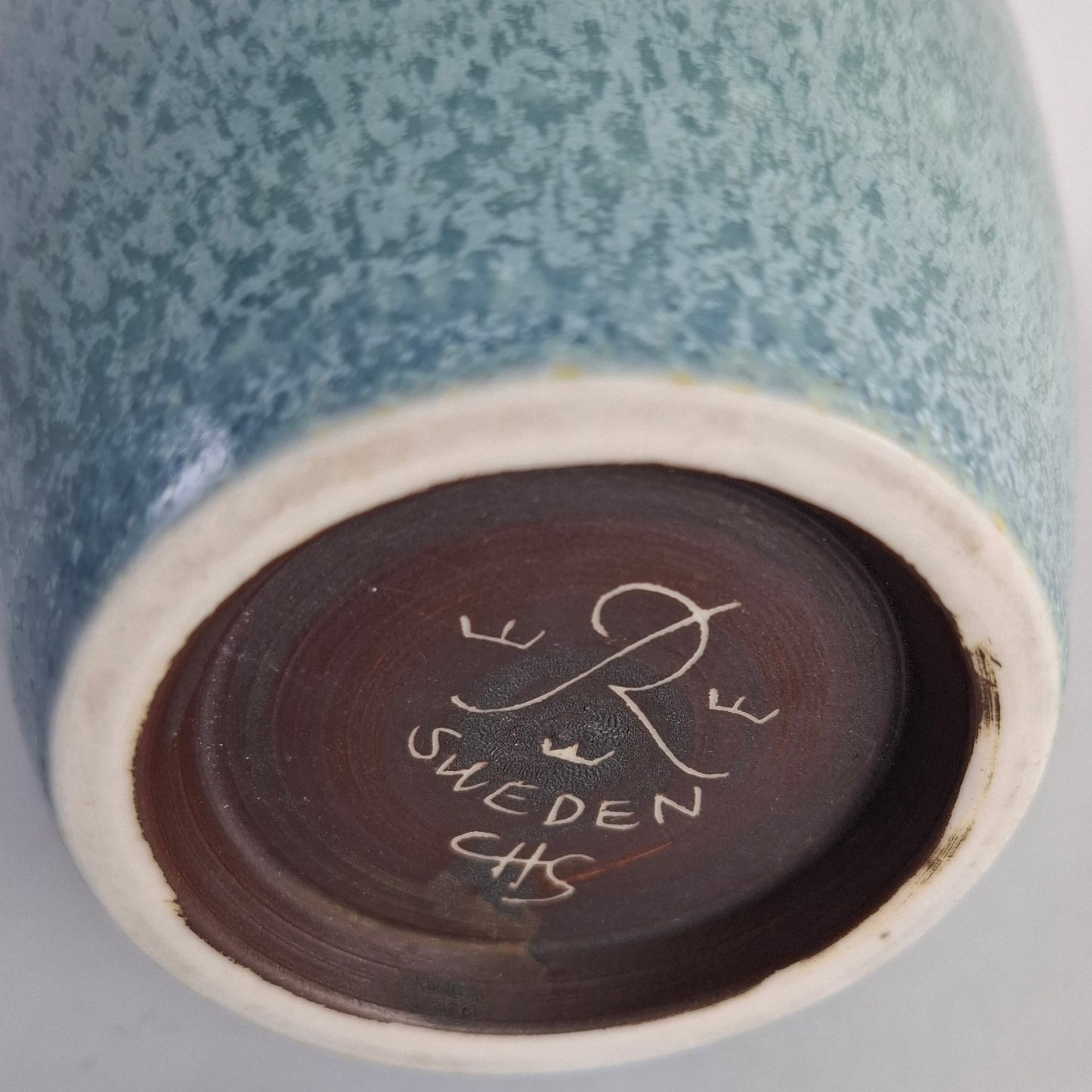 Vase by Carl-Harry Stalhane for Rorstrand, Sweden. 1950s.
