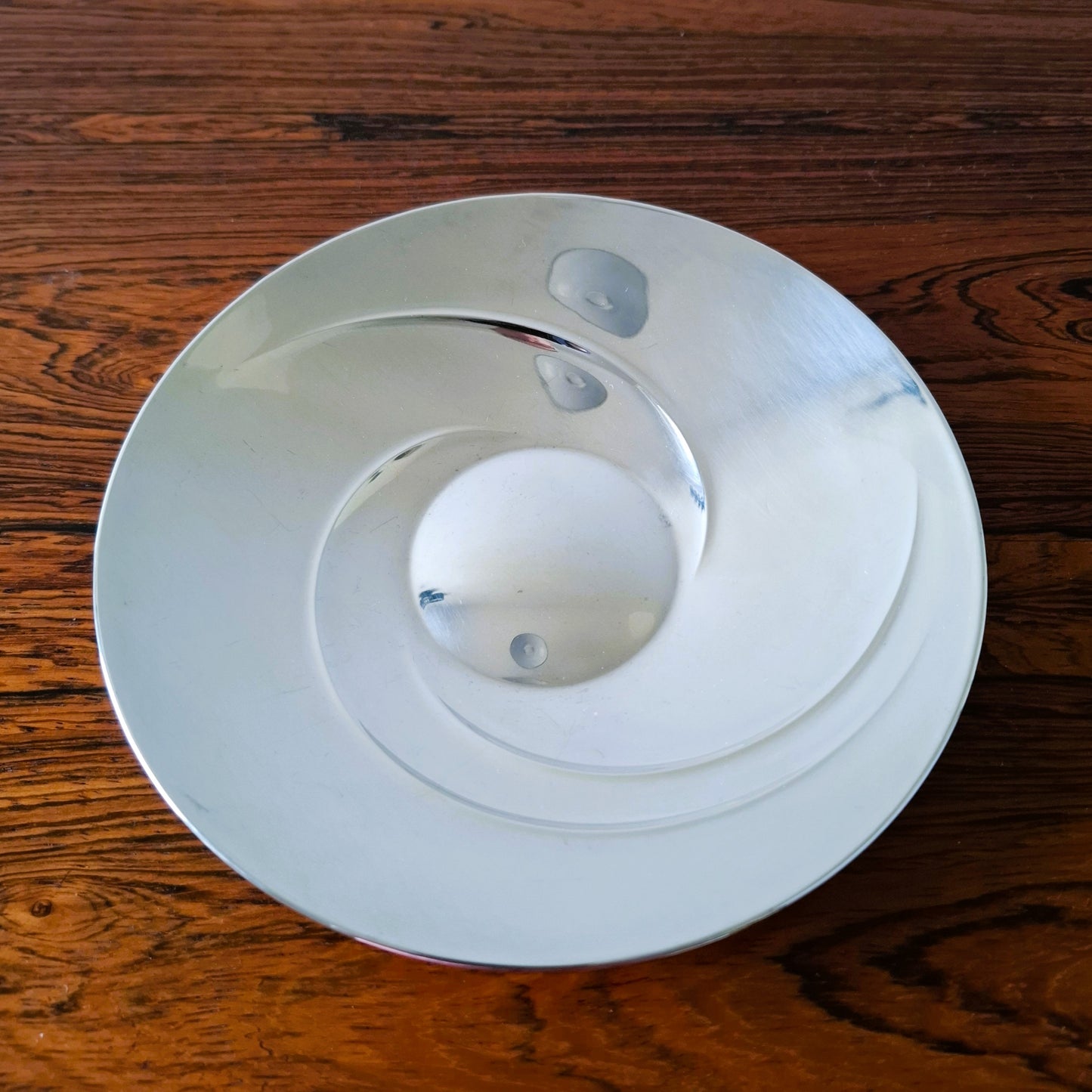 Silver dish by Tapio Wirkkala for Kultakeskus, Finland. 1964.