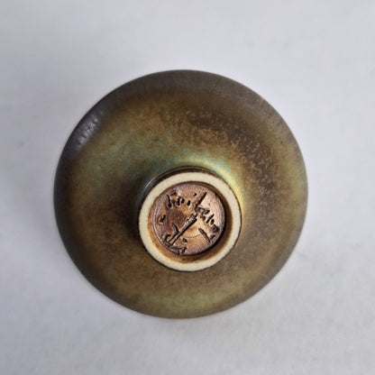 Miniaturvase von Berndt Friberg für Gustavsberg, Schweden. 1967.