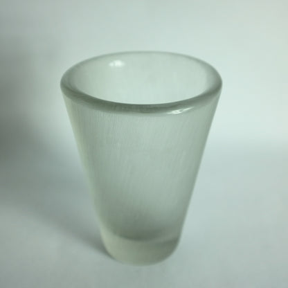 Vase mit Kammschliff von Tapio Wirkkala für Iittala, Finnland. 1950er Jahre.