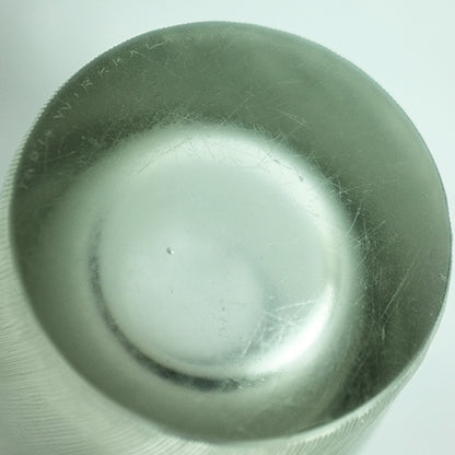 Vase mit Kammschliff von Tapio Wirkkala für Iittala, Finnland. 1950er Jahre.