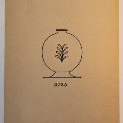 Seltene Vase mit Palmblattmotiv von Carlo Scarpa für MVM Cappellin, Murano, Venedig. 1927.