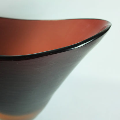Vase „Inciso“, entworfen von Paolo Venini für Venini, Murano, Italien. 1956.