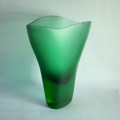 Vaso Battuto di Tobia Scarpa per Venini, Murano, Italia. Anni '60.