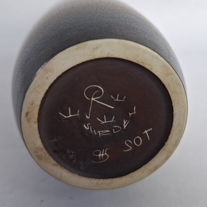 Vase by Carl-Harry Stalhane for Rorstrand, Sweden. 1950s.