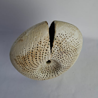 Split form vase by Alan Wallwork, own studio, England. 2000s.