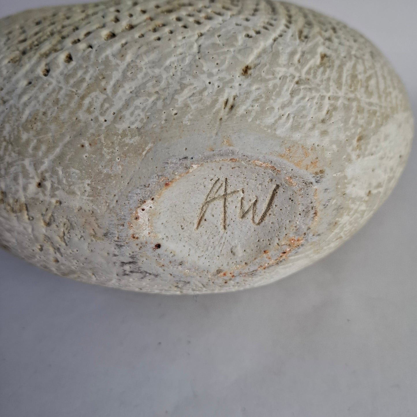 Split form vase by Alan Wallwork, own studio, England. 2000s.